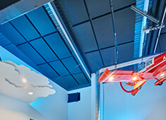 Ljudisolering för taket - akustiska tak och takabsorbenter