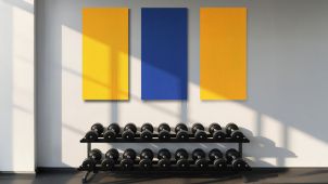  Ljudabsorbenter på gymmet