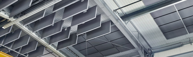 aixFOAM Deckenschallschutz