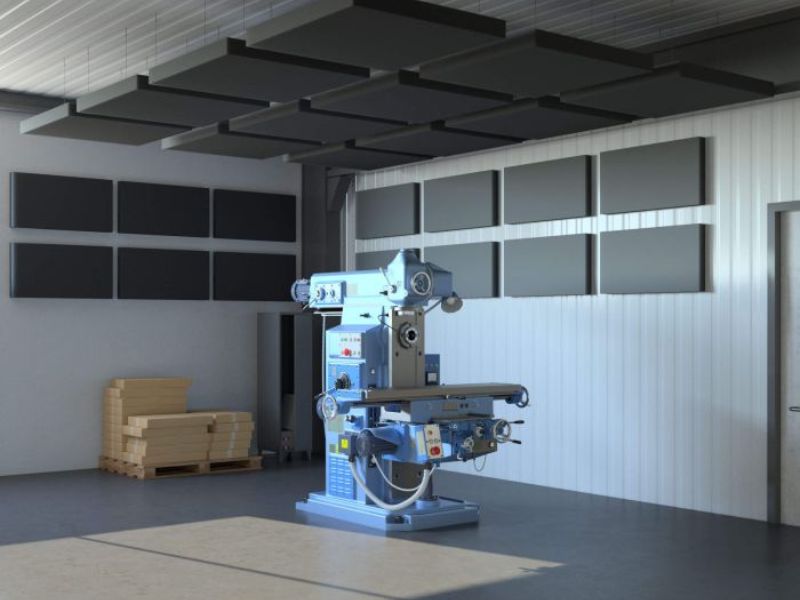aixFOAM HORIZON Industry ljudabsorbentset