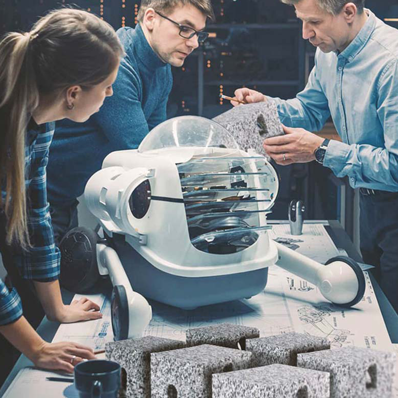 aixFOAM Technics - ljudisoleringslösningar för tekniska användningsområden