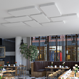 Extra finporig akustisk absorberare av duromer