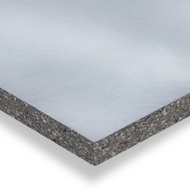 Tung skum med ytlaminering